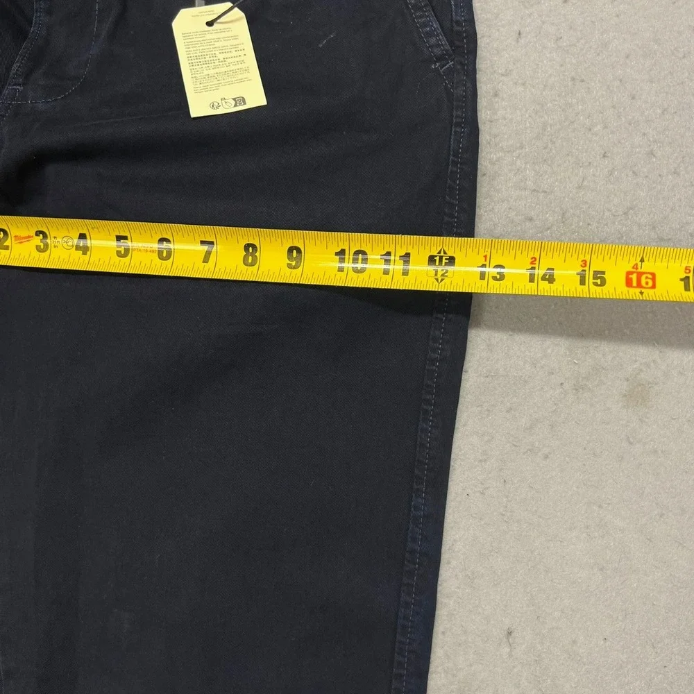 NEW Levis XX Chino Authentic Relaxed Pants Dark Navy Blue 100% Cotton 34x32